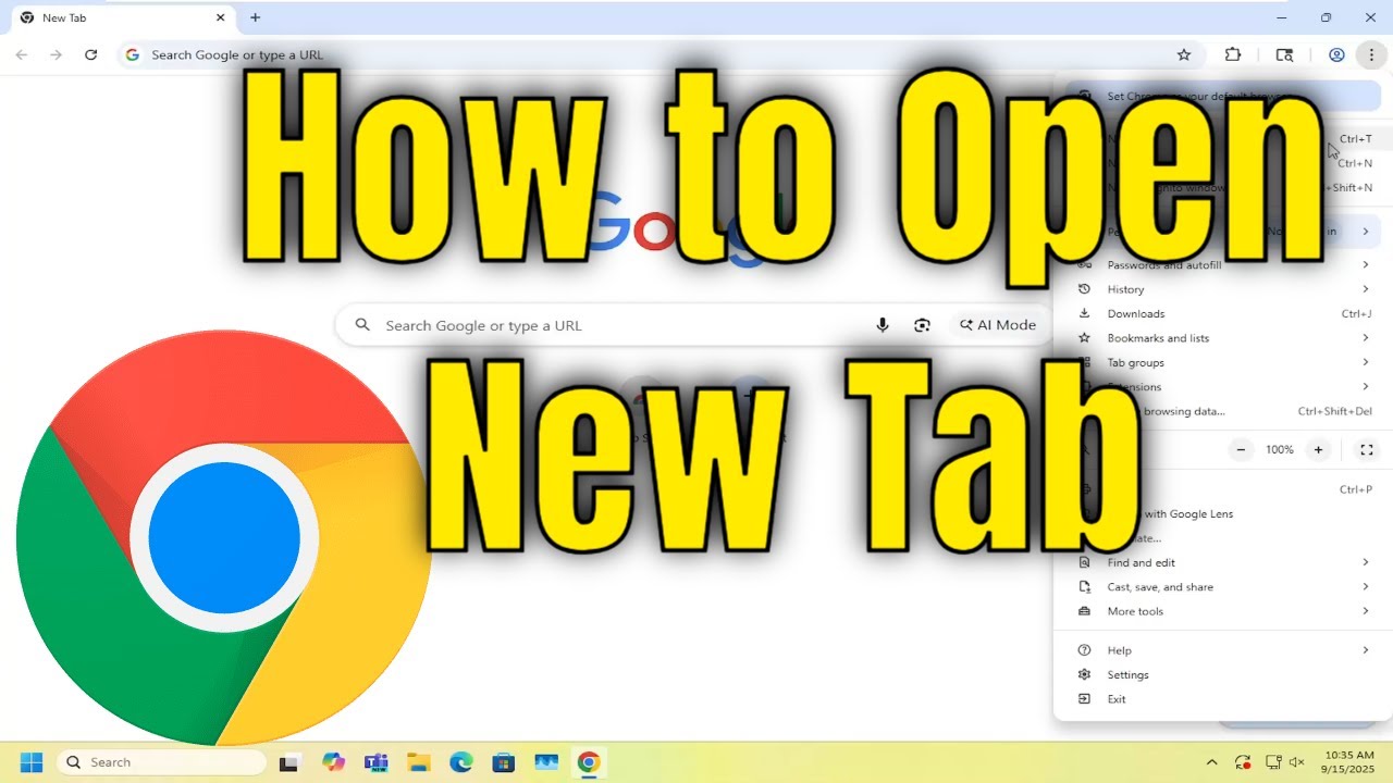 How to Open a New Tab in Google Chrome [Guide]