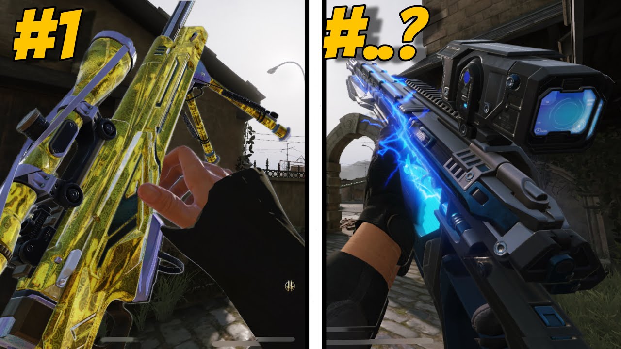 Top 3 best META Snipers you should Use in CODMobile