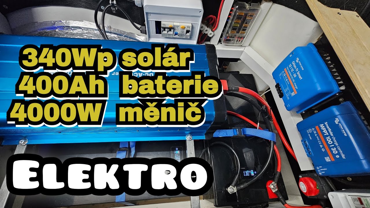 ELEKTROINSTALACE V OBYTNÉ DODÁVCE | Přestavba VW T6