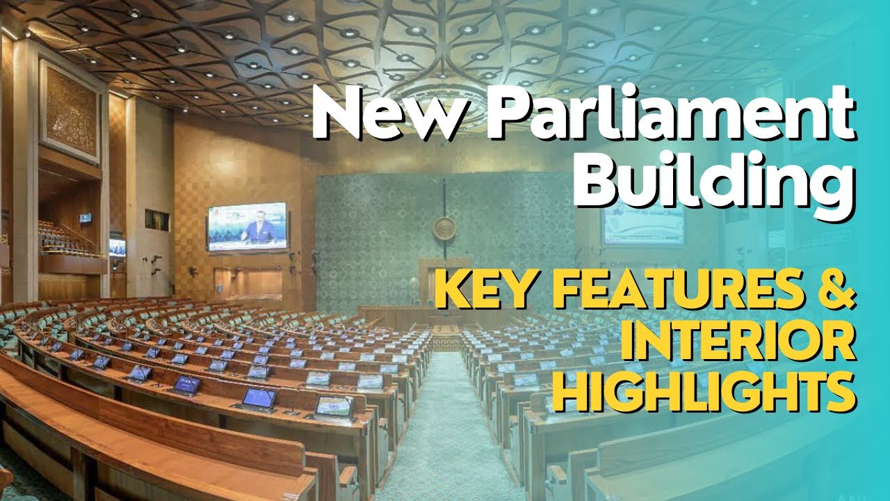 Exploring New Parliament Building: Key Features & Interior Highlights | India | Gingerline Media