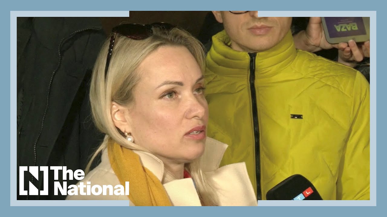 Russian TV journalist fined for anti-war protest during live news broadcast