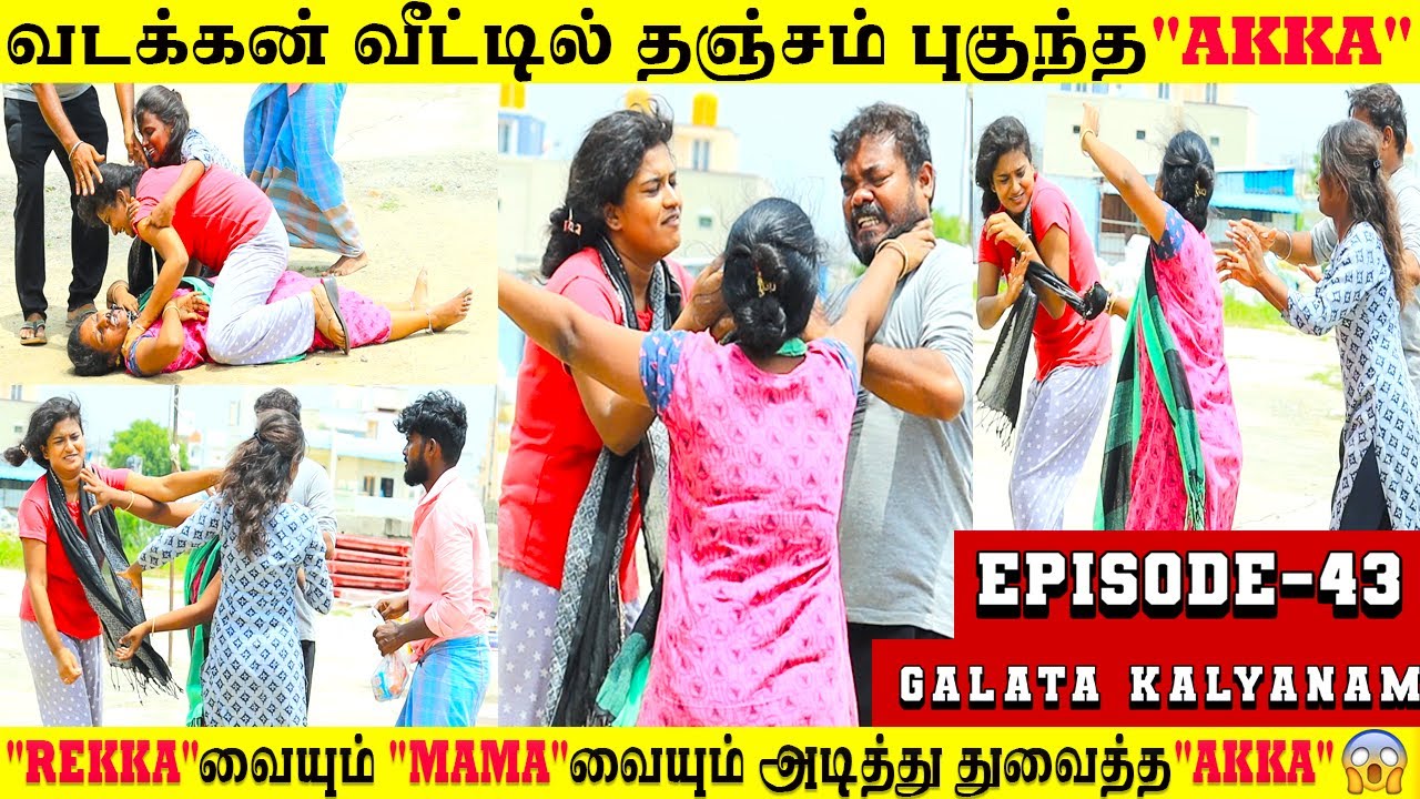 “Vadakkan”🔥வீட்டில் தஞ்சம்😧புகுந்த“Akka”👩🏻!”Rekka”வ விரட்டி👊அடிச்சுட்டாங்க🤧|#galatakalyanam