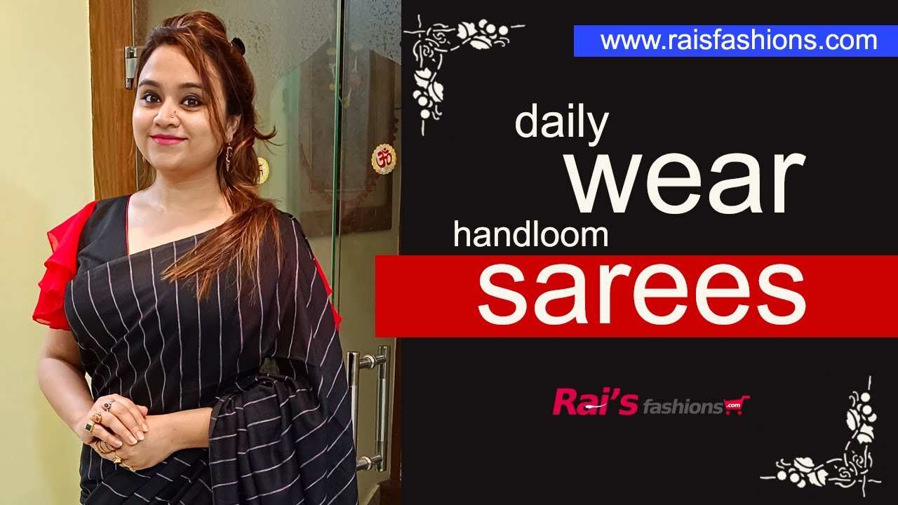 Daily Wear Handloom Sarees Collection (01st July) - 28JUAB