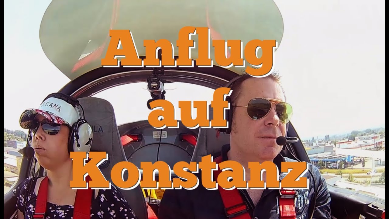 Anflug auf Konstanz EDTZ