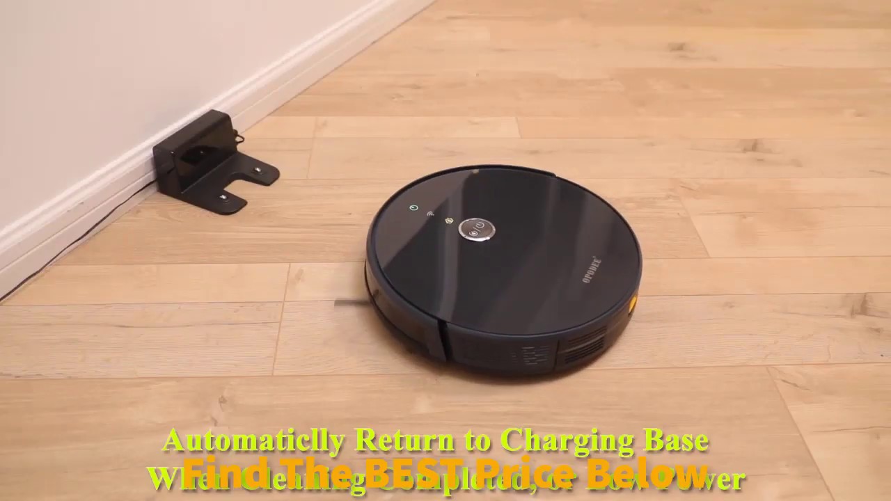 Robotic Vacuum Cleaner, with 1800Pa Ultra Strong Suction, Pet Hair Cleaning, Smart Path Mapping