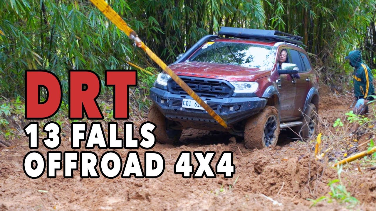 DRT Trail Off Road 4x4 | 13 Falls | 5 Ford Everest 2.0  and 3.2 | Ford Ranger | Toyota FJ Cruiser