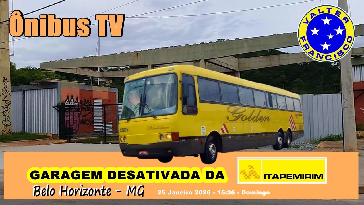Garagem Desativada da Viação Itapemirim - BELO HORIZONTE MG