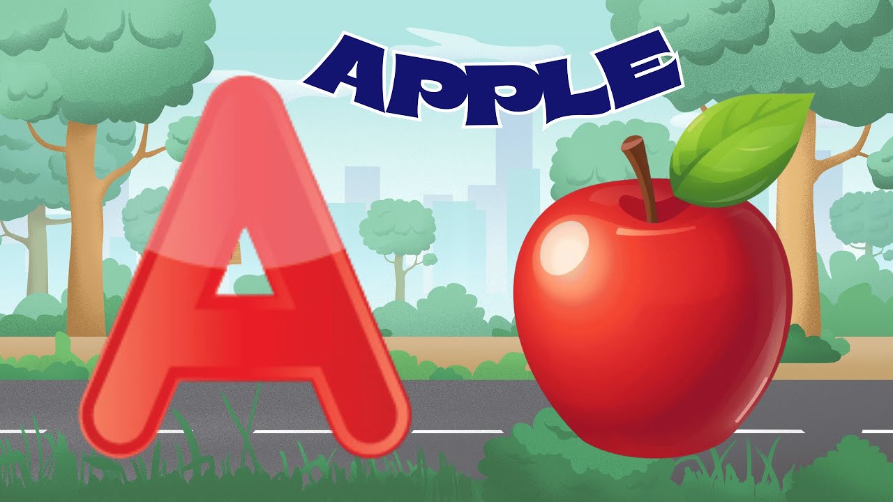 ABC Phonics : A A Apple 🍎 | Kindergarten Learning Videos | Dance on Rhymes Tunes