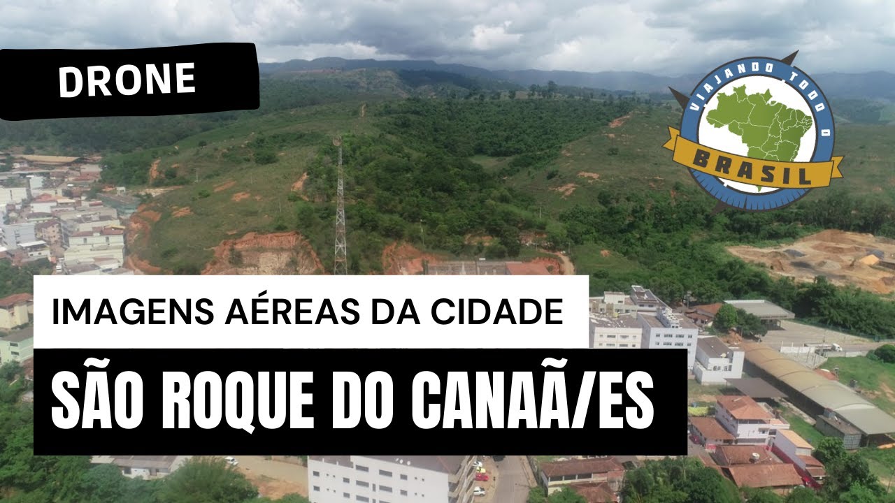 São Roque do Canaã/ES - Drone - Viajando Todo o Brasil