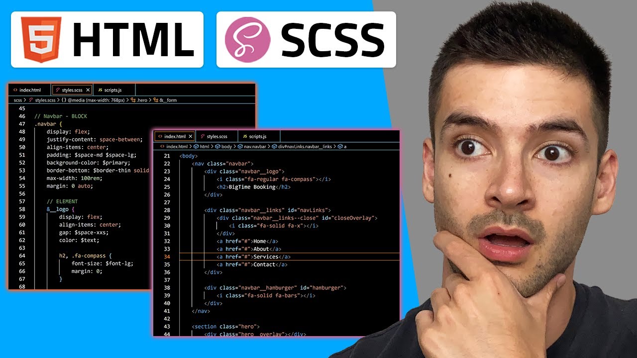 Как создать сайт на HTML и SCSS с нуля — руководство для начинающих (пошаговое)