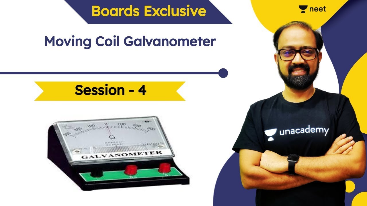 NEET: Boards Exclusive Session 4 | Moving Coil Galvanometer | Unacademy NEET | Anu Gupta