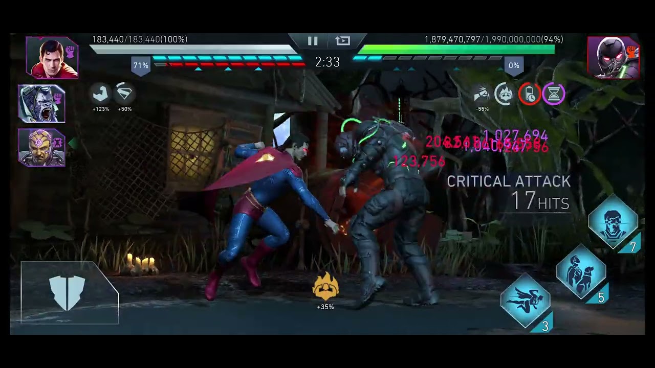DCU Superman 2B dmg solo raid with BNGG & CF