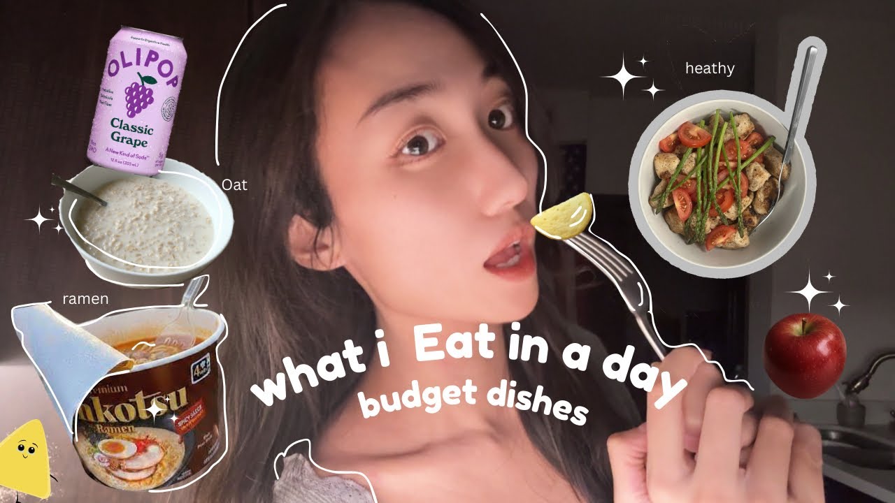 what i eat in a day | realistic 9-5 life 🍜🤍  #minivlog #caliliving #relable #whatieatinaday #budget
