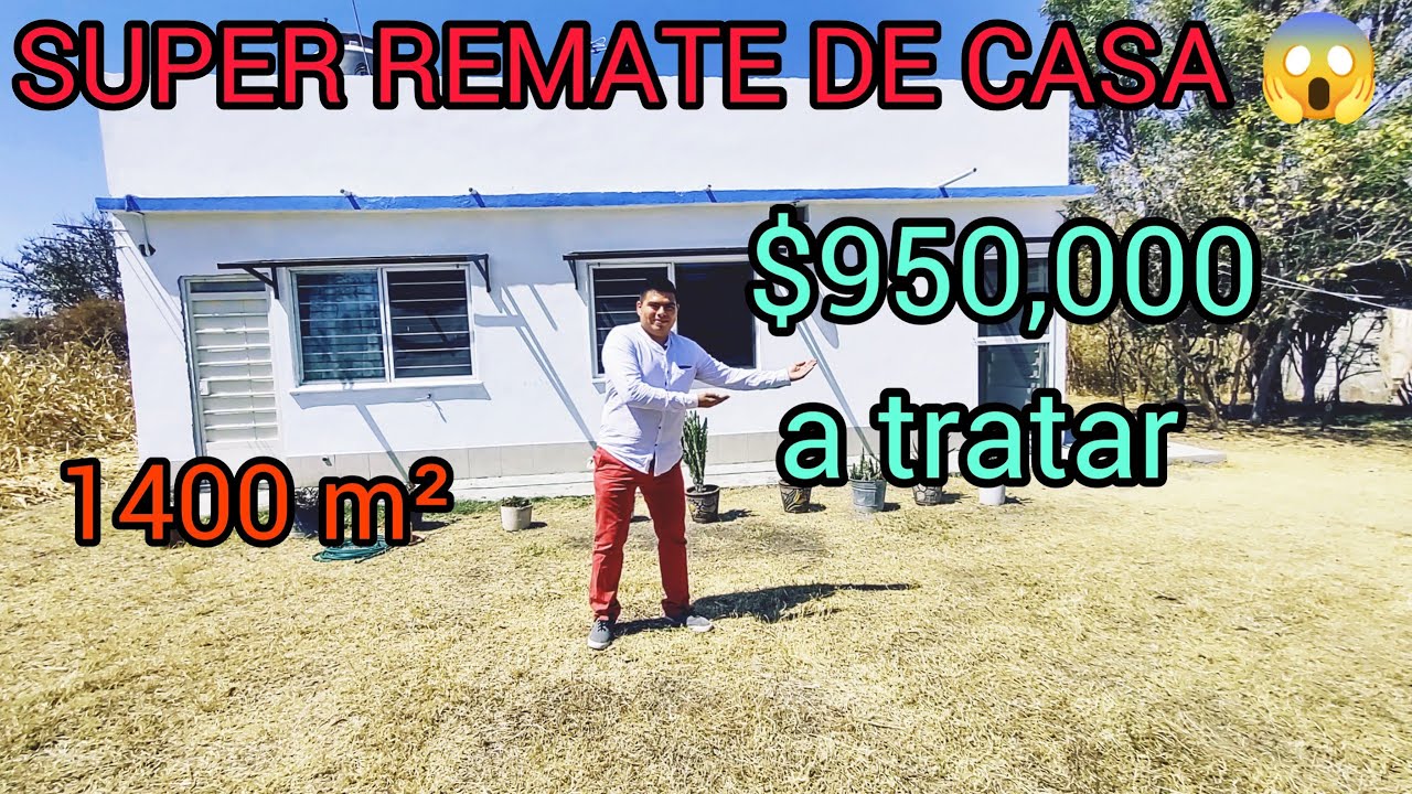 $ CASA DE 1400 METROS $950,000 PESOS a tratar 😱 con todos los SERVICIOS