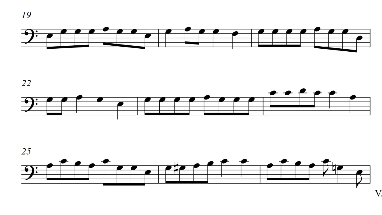 Mary Poppins - Supercalifragilisticexpialidocious | Cello Sheet Music