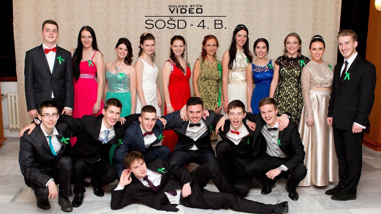 Stužková slávnosť - SOŠD 4. B