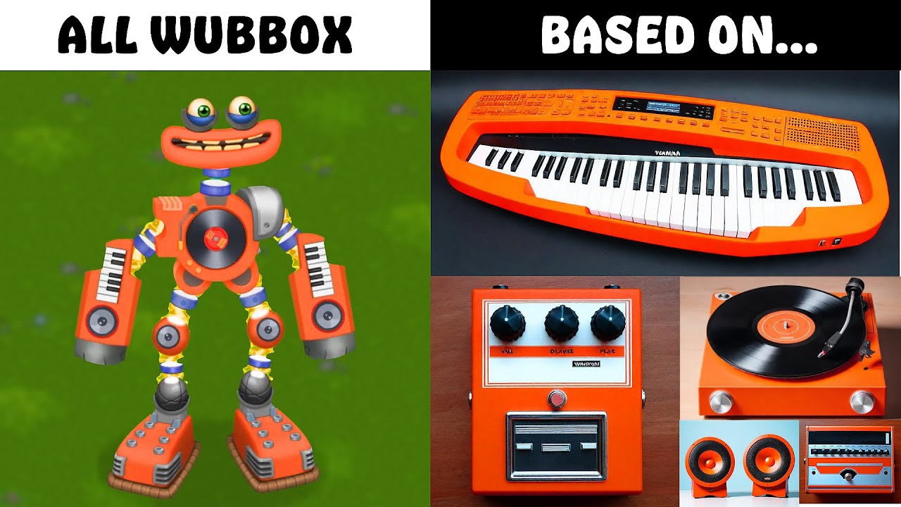 All Wubbox are based on...My Singing Monsters!