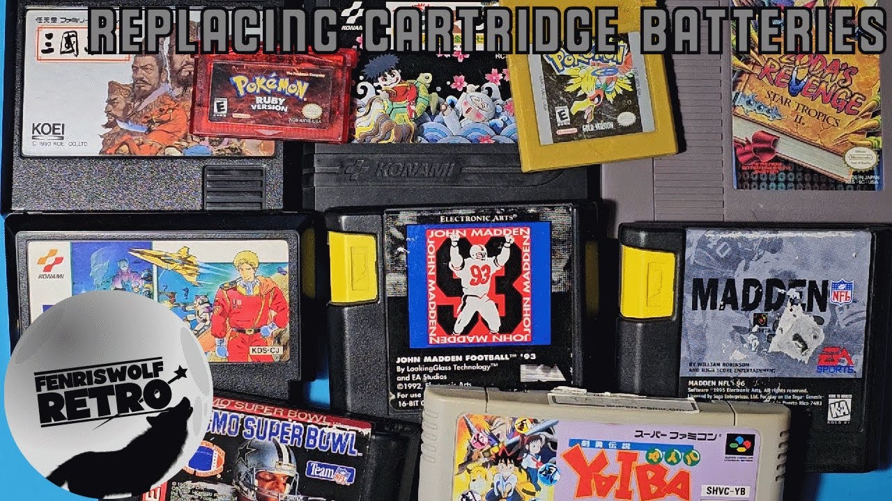 Replacing Cartridge Batteries - Fenris Fixes #12