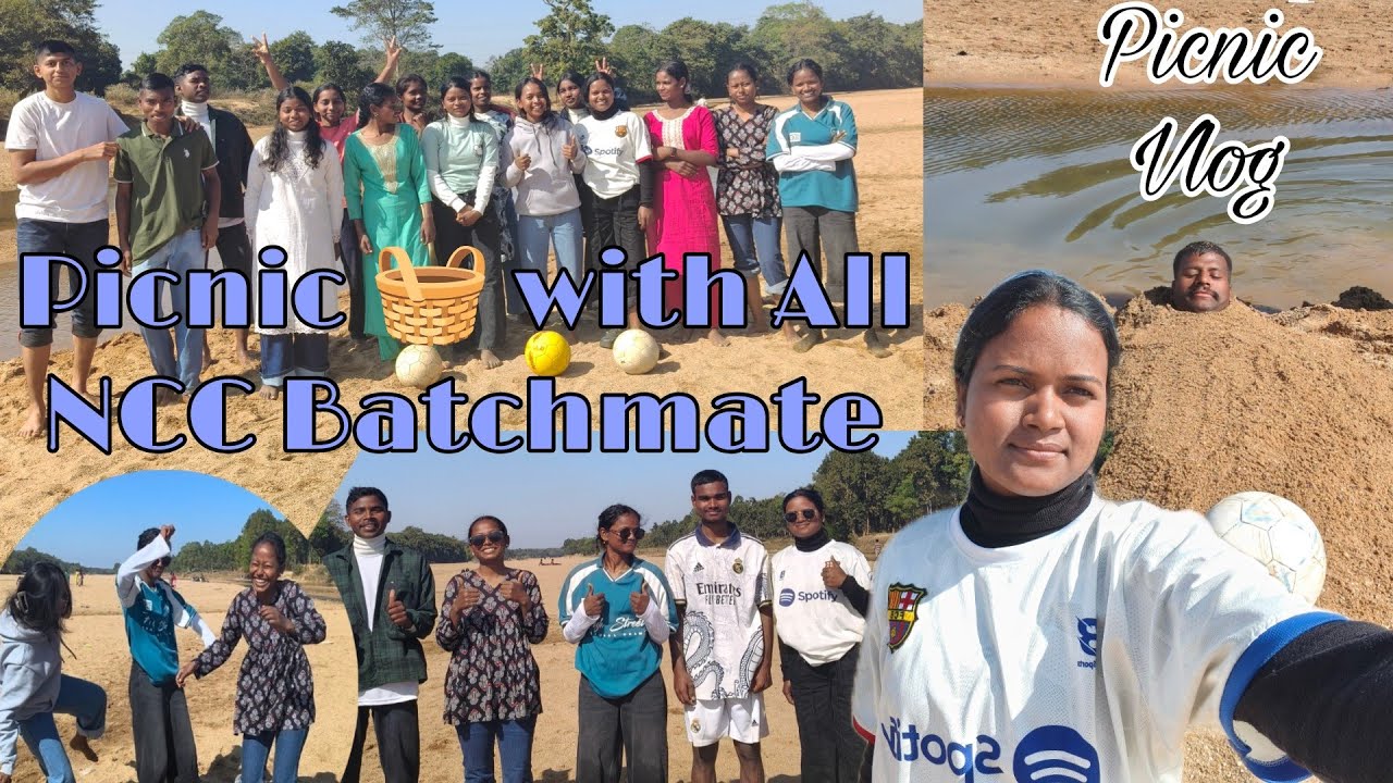 Picnic 🧺 vlog with all my NCC Batchmate &We have so much of fun #picnic #with ##ncc #batchmates #day