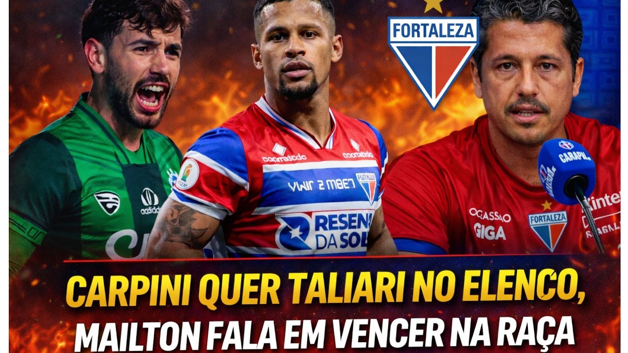 GABRIEL TALIARI  NO PICI // CARPINI QUER PORQUE QUER O JOGADOR NO ELENCO // MAILTON FALA EM RAÇA