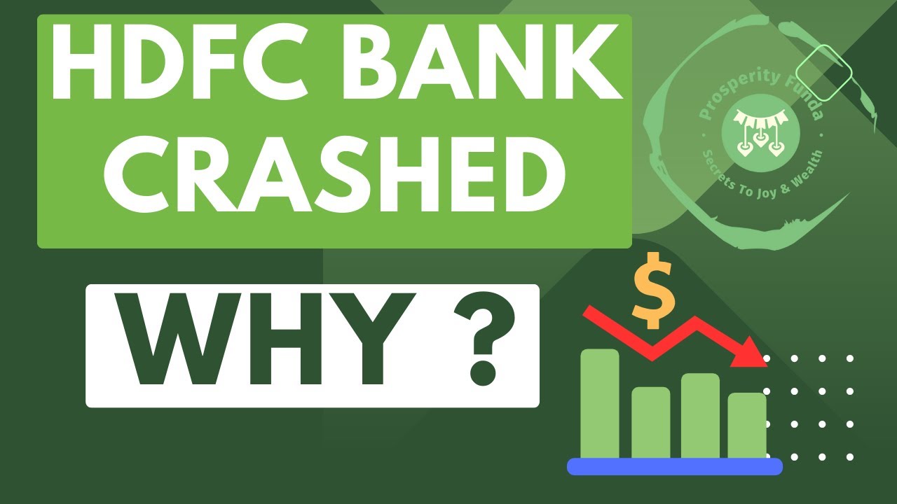 HDFC Bank Share Latest News | Why HDFC Bank Share Price is Falling ?