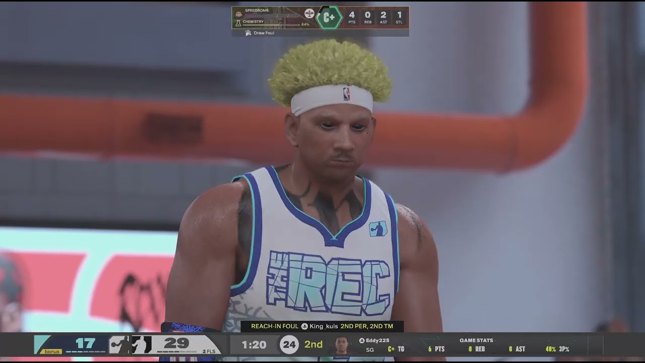 NBA 2K26 James Harden(Uno) Battle Tested Rec Gameplay