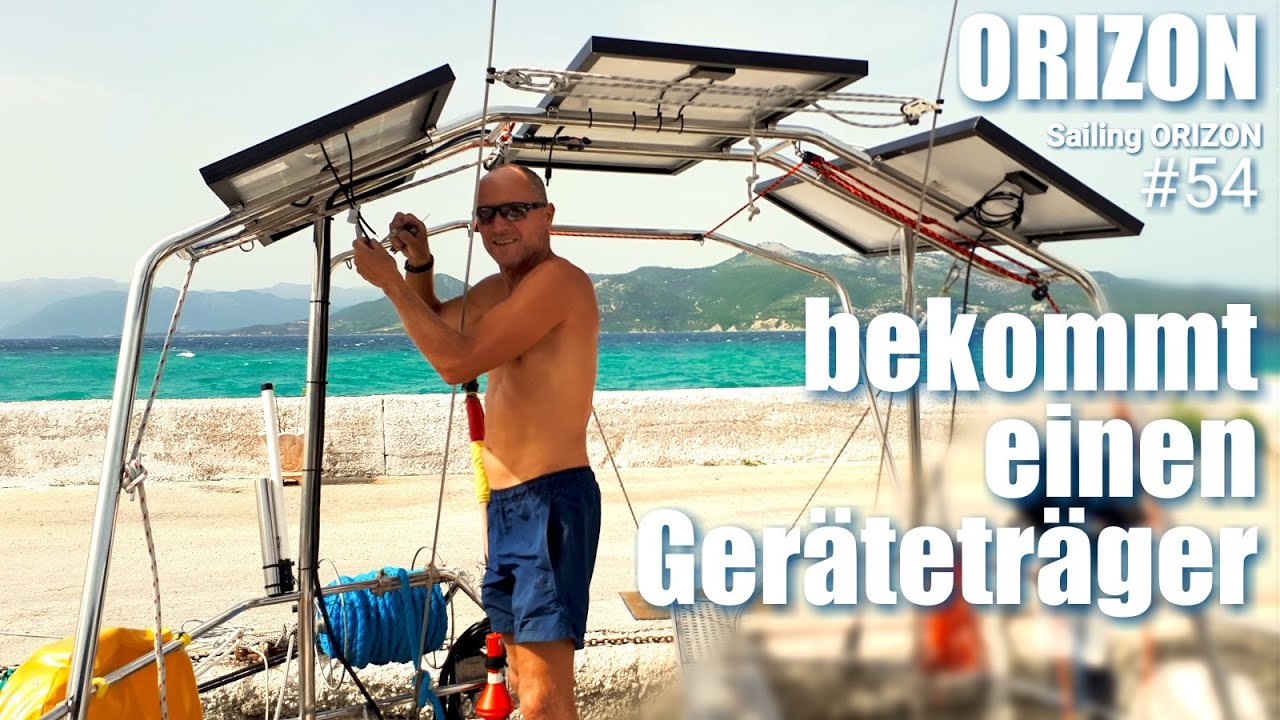 Sailing ORIZON #54 ORIZON bekommt einen Geräteträger