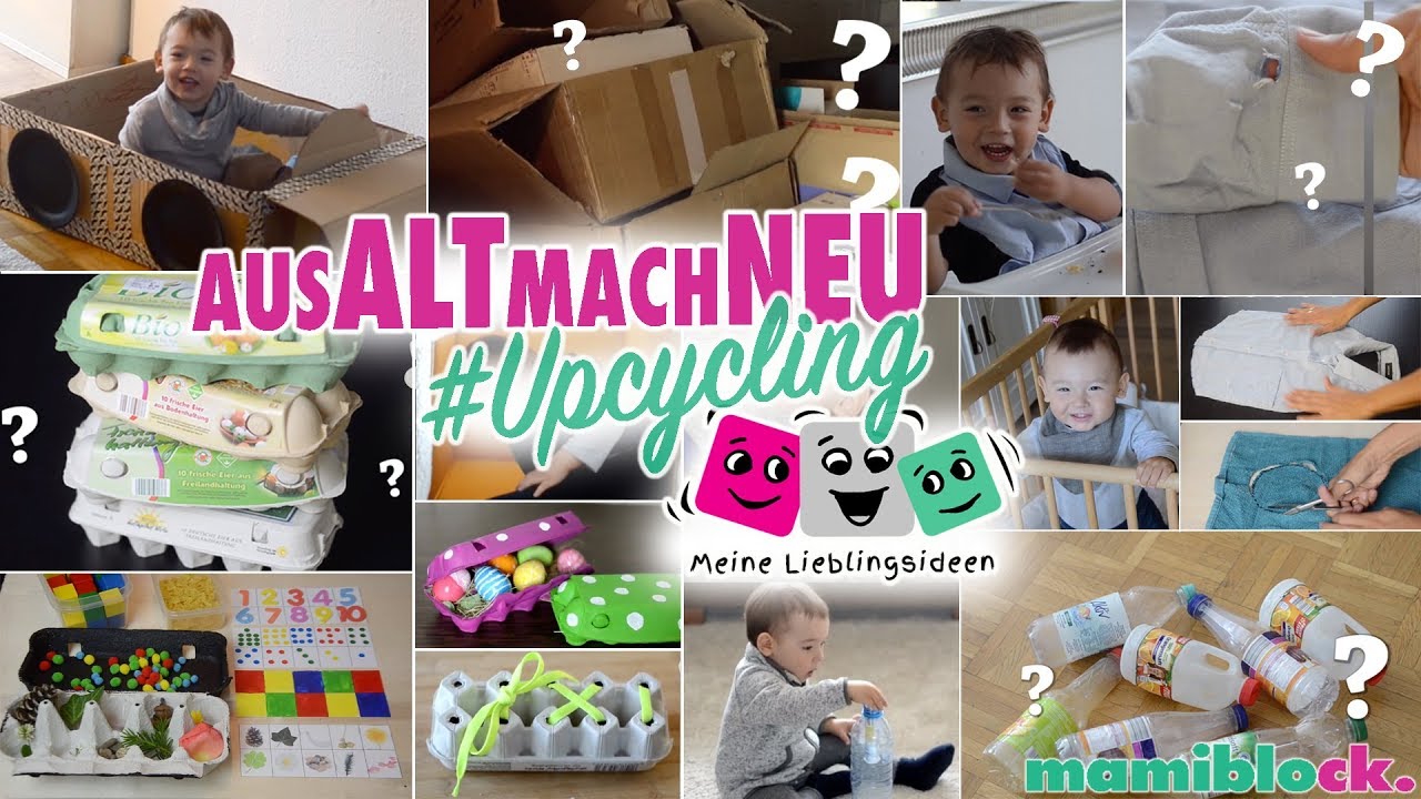 Die 34 besten Upcycling Ideen für Mamis 💡🤩 💕 | mamiblock