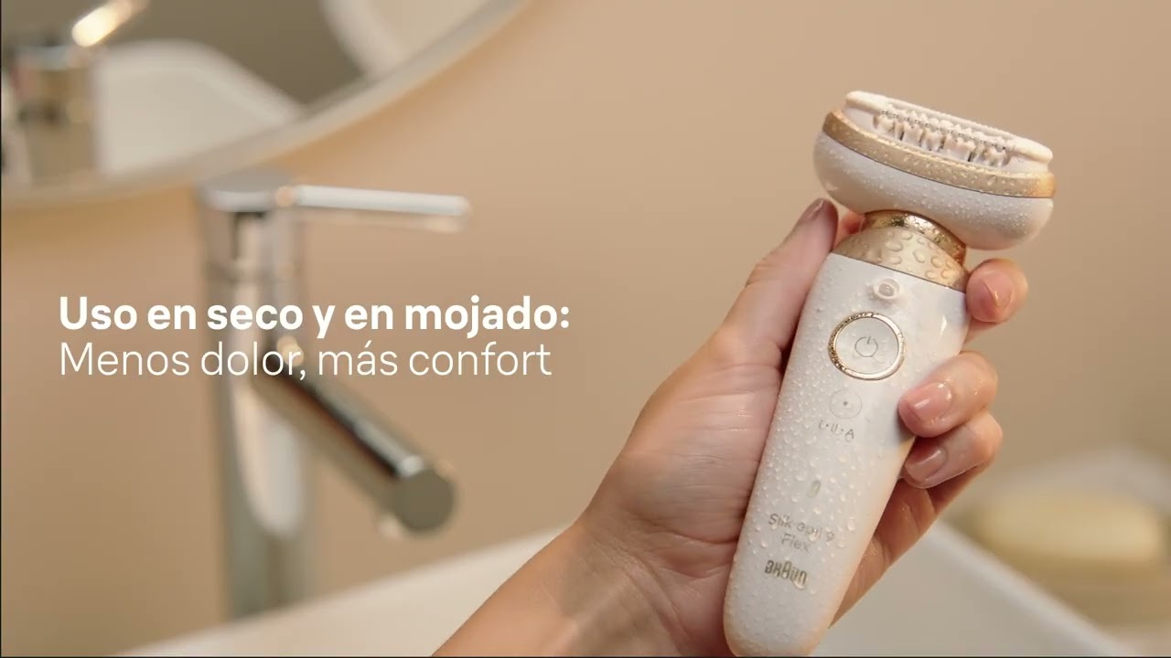 Cómo utilizar tu Braun Silk•épil 9 Flex