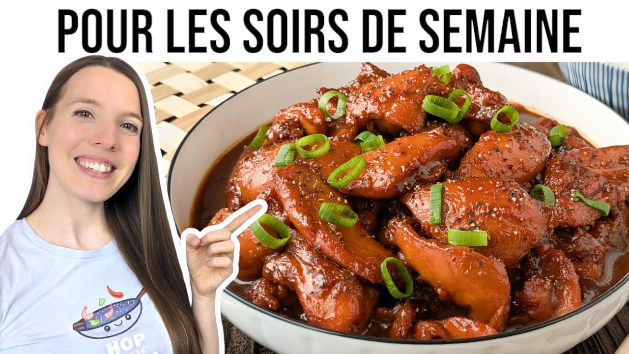 Poulet Caramel Vietnamien (Recette Facile) - HOP DANS LE WOK