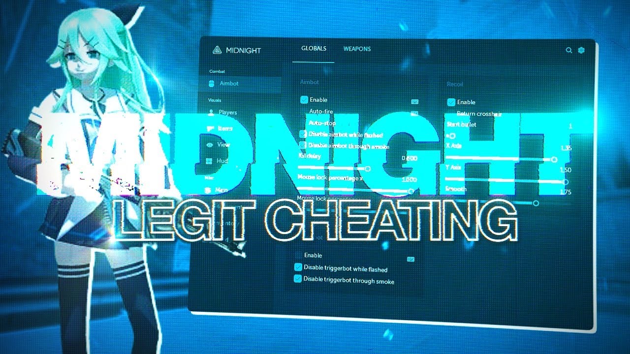 MIDNIGHT CS2 CHEAT SHOWCASE - (MAJOR UPDATE)