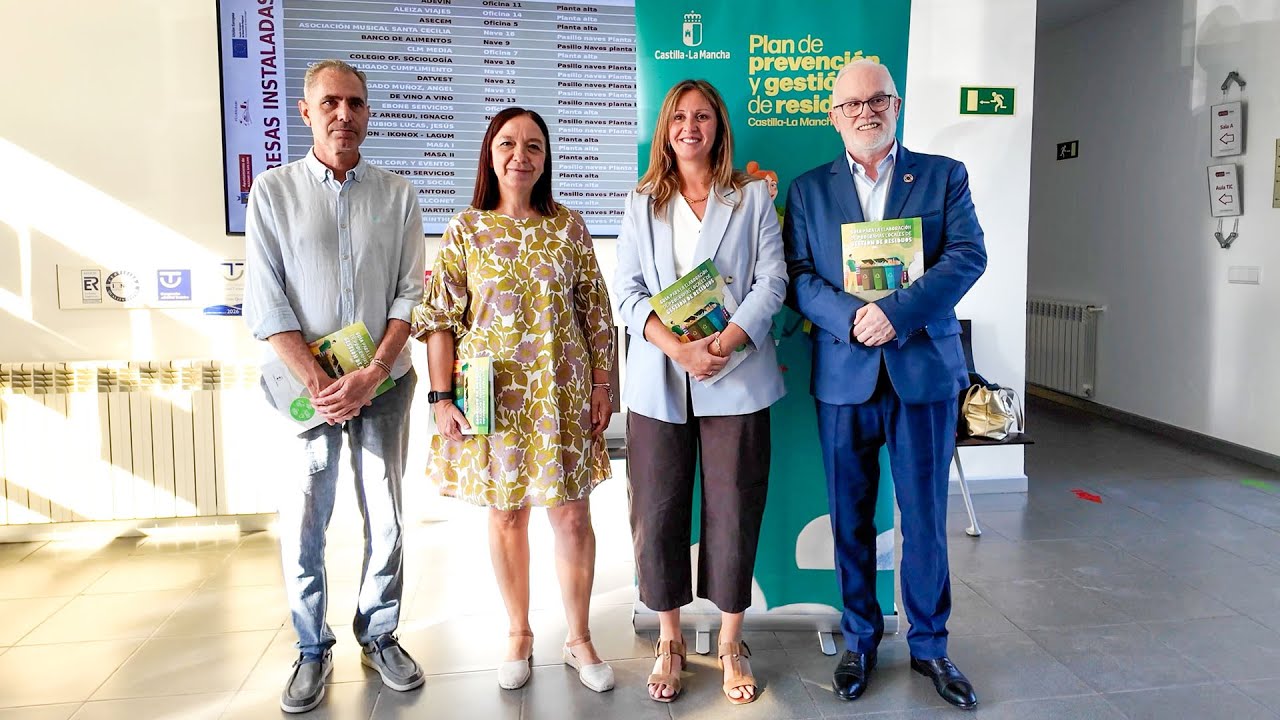 Nueva guía para mejorar la gestión de residuos en Castilla La Mancha
