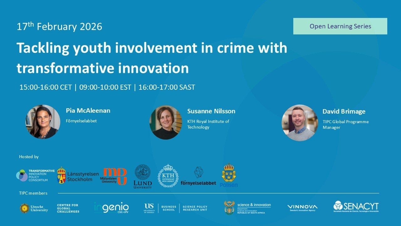 Tackling Youth Involvement in Crime with Transformative innovation | 17 Feb 2026