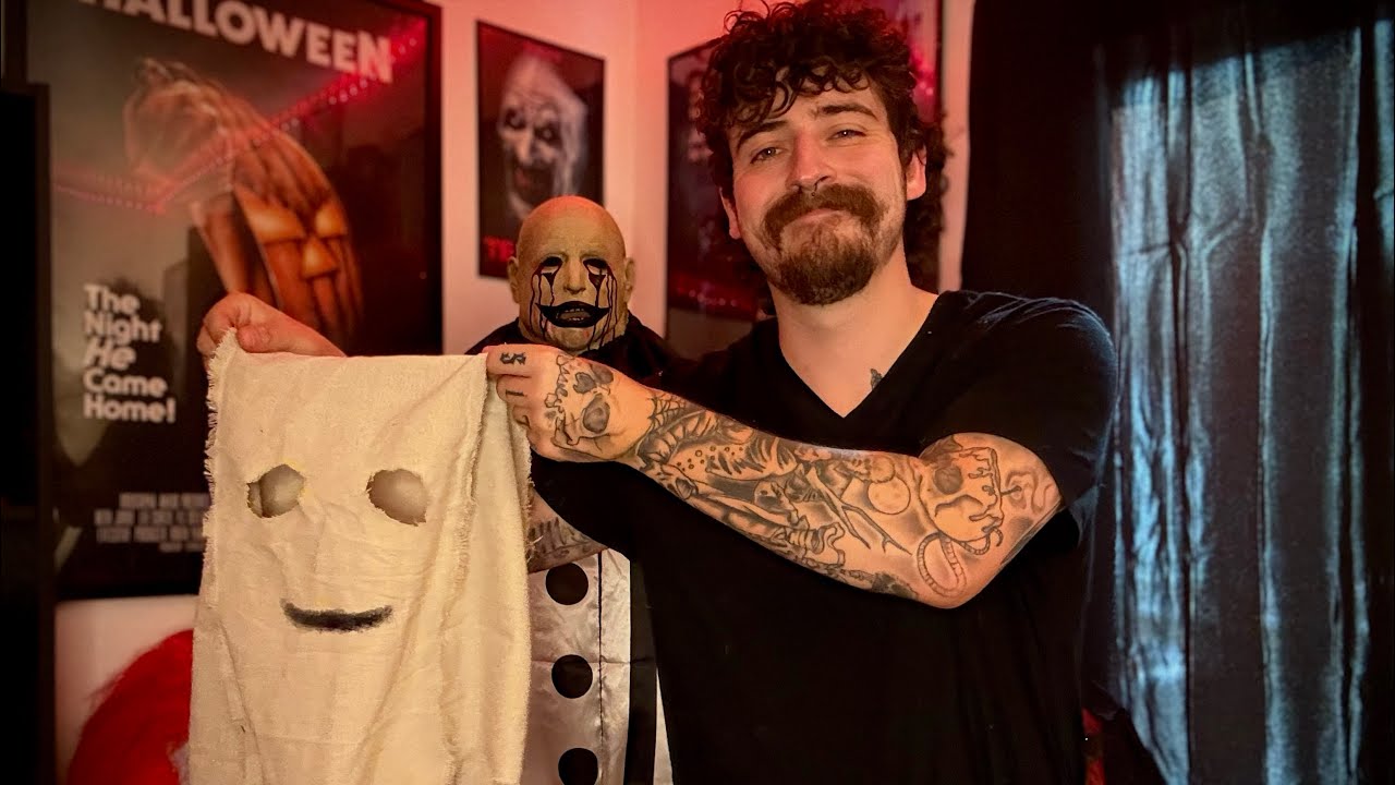 Making the MASK from THE STRANGERS!!