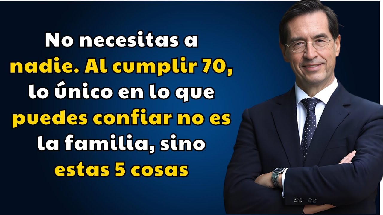 5 cosas en las que los adultos mayores deben confiar para tener felicidad, salud y paz| Mario Alonso