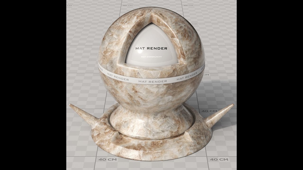 3DS MAX VRAY REALISTIC ONYX GRANITE MATERIAL | WITH SLATE MATERIAL EDITOR
