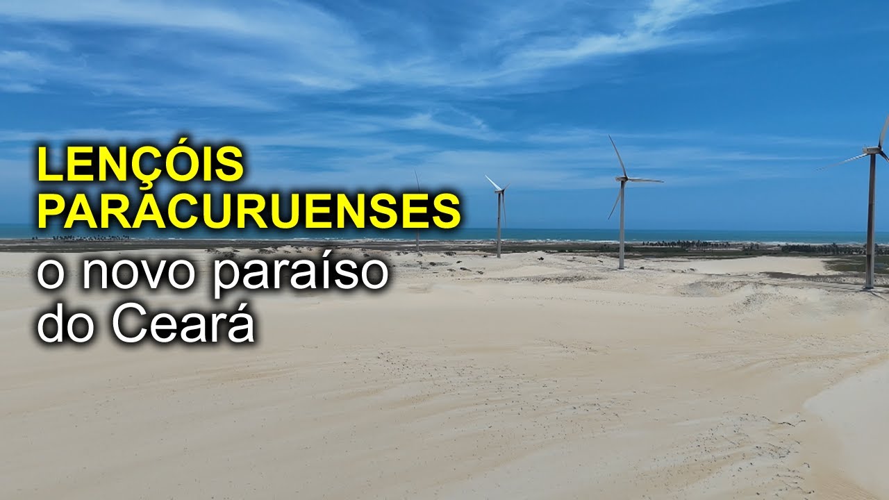 Um dia INCRÍVEL nos Lençóis Paracuruenses — drone, natureza e muita emoção!