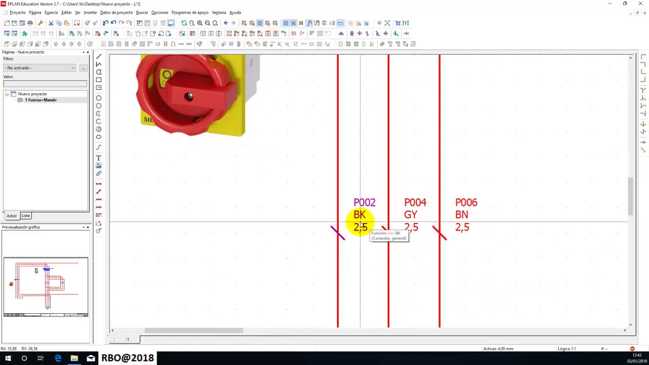 008 Marcado y numeración de cables