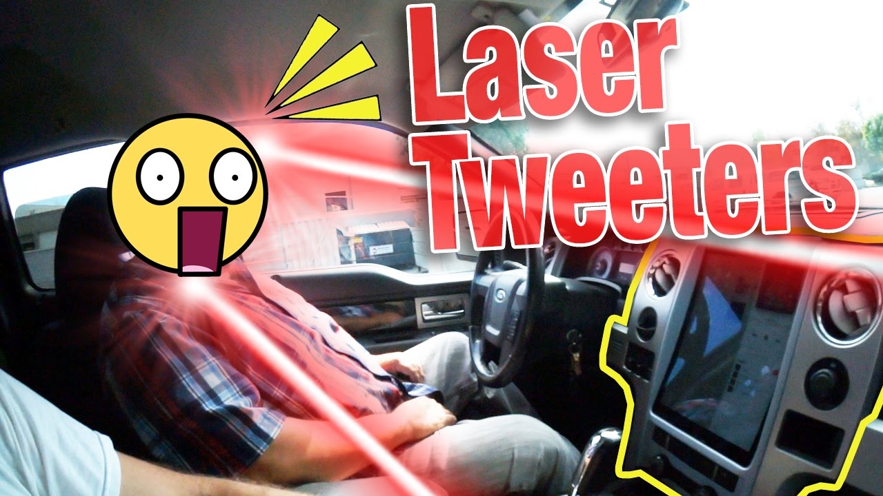 Laser Aimed Tweeters