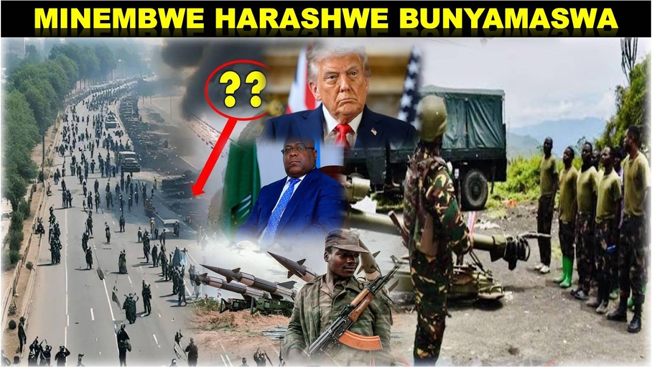 🔴LIVE: #FARDC IRI GUSUKA IBISASU KU BANYAMULENGE i Minembwe. #AMERIKA YAKUBISWE AHABABAZA