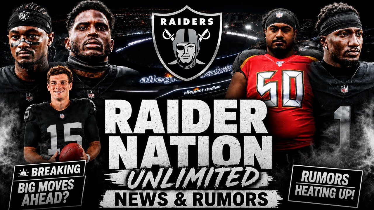 Raiders : ESPN's Adam Schefter free agent WR Raiders,  Vita Vea on the move?