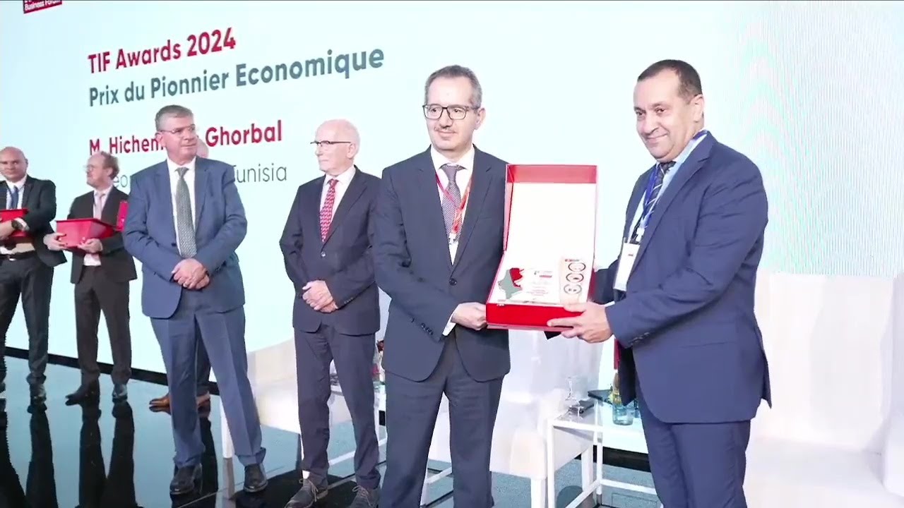 Prix Pionnier Economique au Tunisia Investment Forum - Hichem Ben Ghorbal - Visteon Corporation
