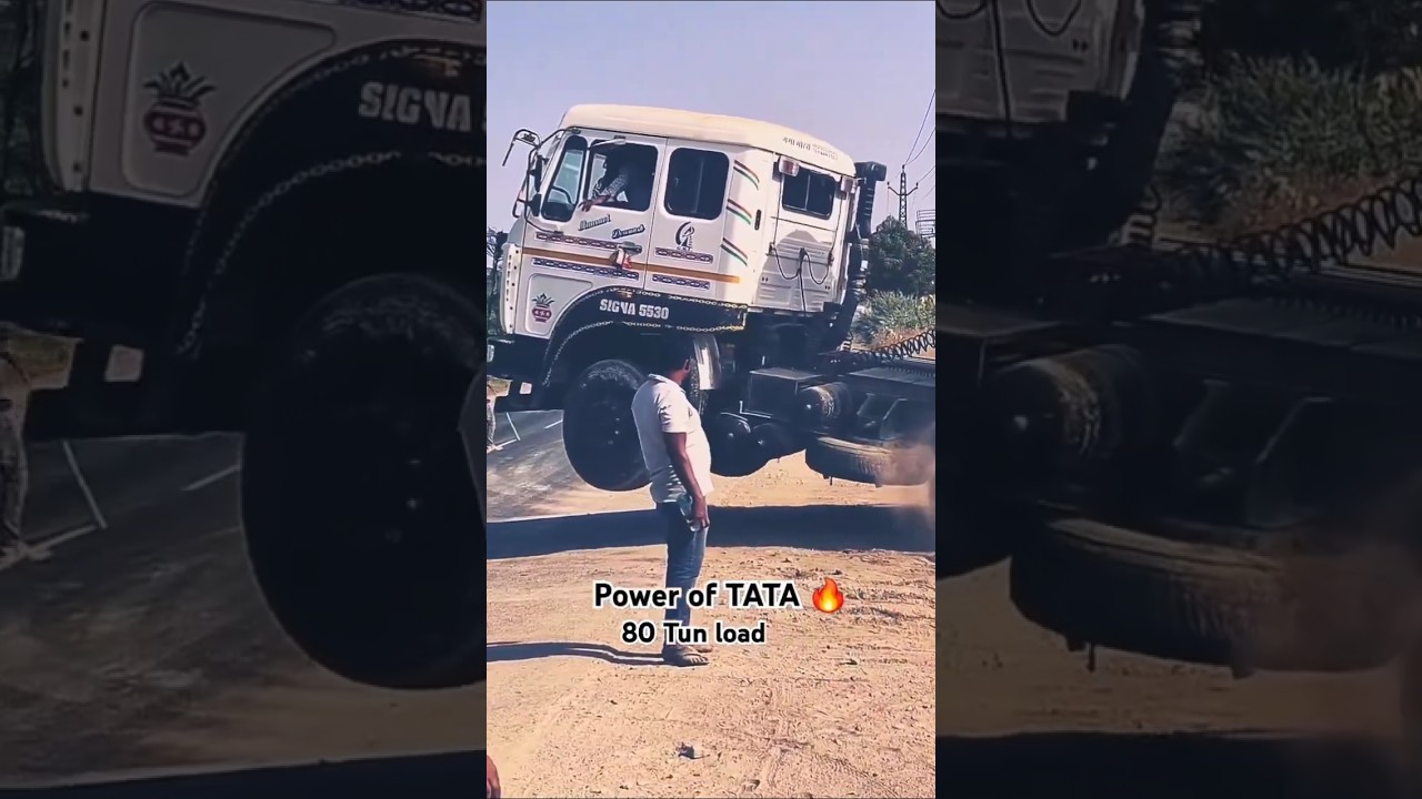 power of Tata overload vehicle #youtube #automobile