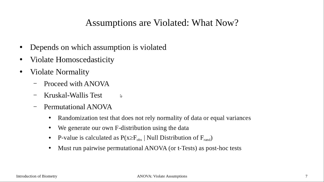 11 - ANOVA: Violate Assumptions