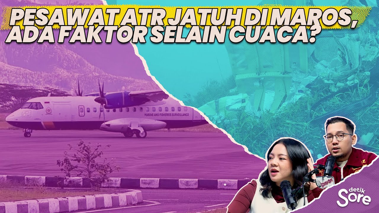 Pesawat ATR 42-500 Jatuh di Maros,  Menhub: Pesawat Layak Terbang!