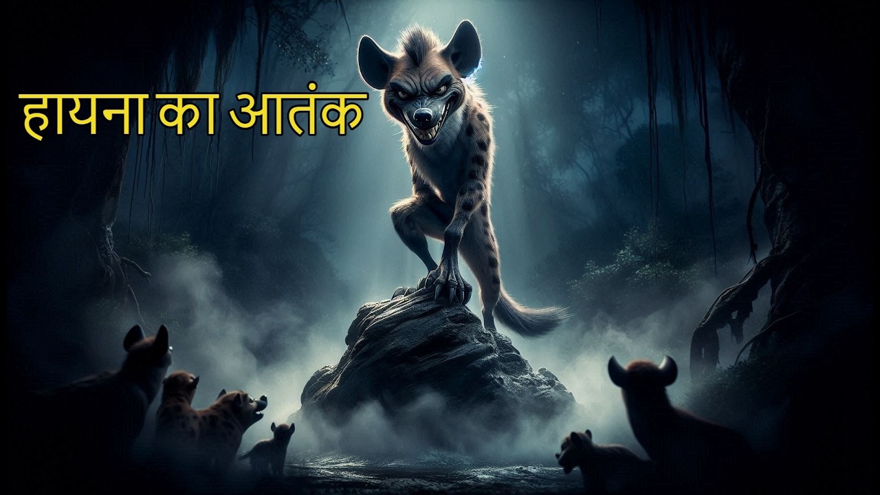 हायना का आतंक l जंगल का खूनी खेल #hindikahanian #moralstories #motivationalvideo #sunokahaniya