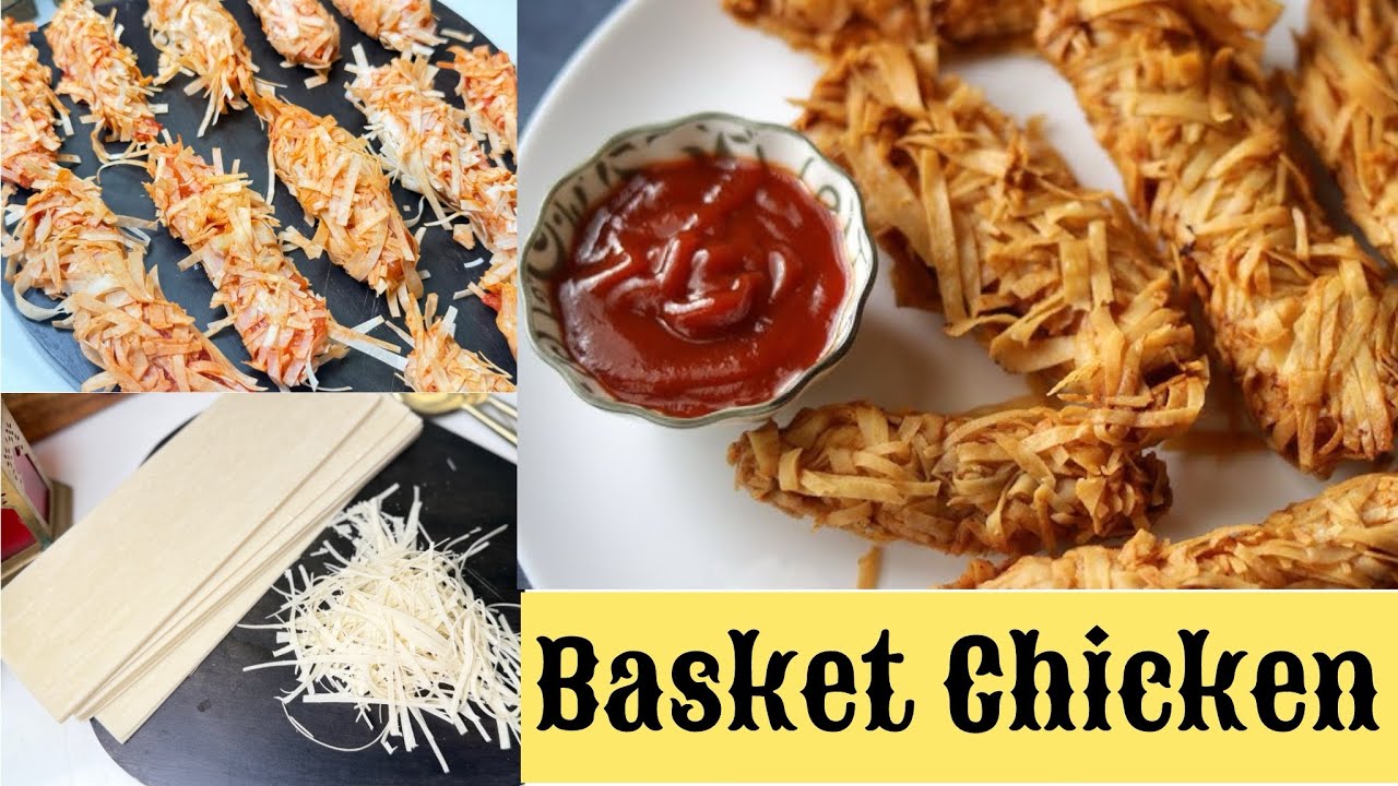 Crispy Basket Chicken Recipe | Ramzan Iftar Snack | Easy & Delicious Chicken Starter | Recipe BY LK