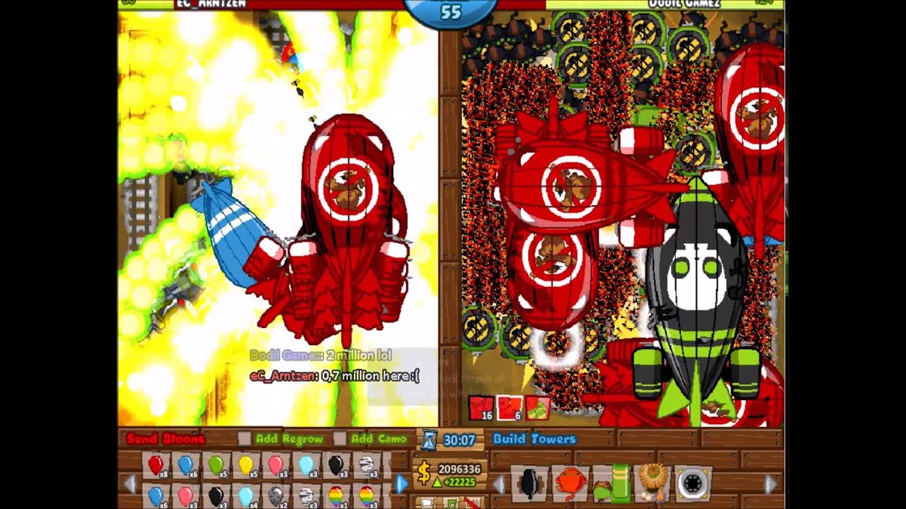 Bloons TD Battles BTDB: Bloontonium Mines Highest Round World Record Insanity