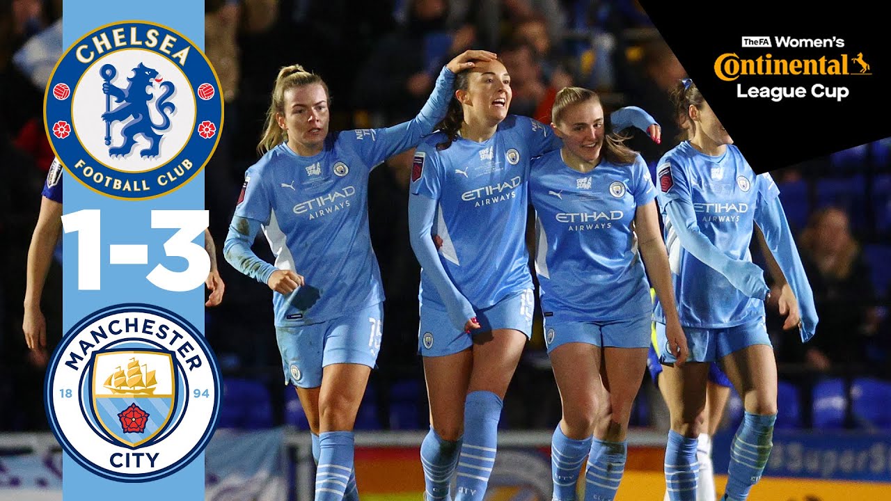 CONTI CUP CHAMPIONS | CHELSEA 1-3 MAN CITY | WEIR & WHITE