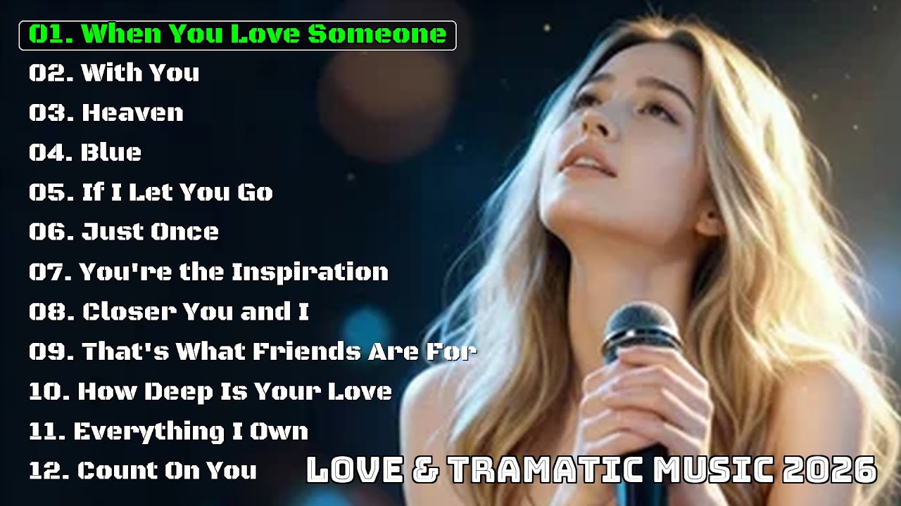 Emotional Romantic Songs Playlist | When You Love Someone -Non stops